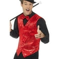 thumbnail image 2 of Smiffys  Adult Sequin Costume Vest, 2 of 4