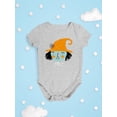 thumbnail image 3 of Funny Witch Girl Halloween Bodysuit Infant -Image by Shutterstock,  6 Months, 3 of 4
