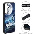 thumbnail image 2 of WIRESTER Shockproof Soft Rubber Cover Case for Samsung Galaxy S25 6.2" 2025, Wolf Pack Moon, 2 of 5