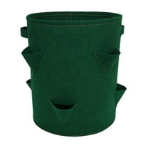Herrnalise Strawberry Planter- 8 Planting Holes Hanging Strawberry Planter Hanging Planter,Sturdy Hanging Handle Thickened Breathable Felt Cloth for Tomato Hot Peppers Vegetables
