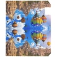 thumbnail image 3 of GZHJMY Colorful Hot Air Balloon Magnetic Mailbox Cover Letter Post Box Cover Oversized 25.5 x 21 Inch Mailbox Cover for Home Garden Yard Patio Outdoor Decor Home Decor, 3 of 5