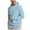 Sky Blue, variant on Mens Hoodies Pullover Cotton Long Sleeve Hooded Sweatshirt with Pockets for Men Oversized Solid Color Top Hood (Sky Blue S)
