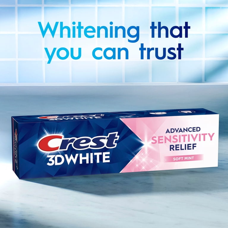 Crest 3DWhite Advanced Sensitivity Relief, 3.3 oz - Walmart.com