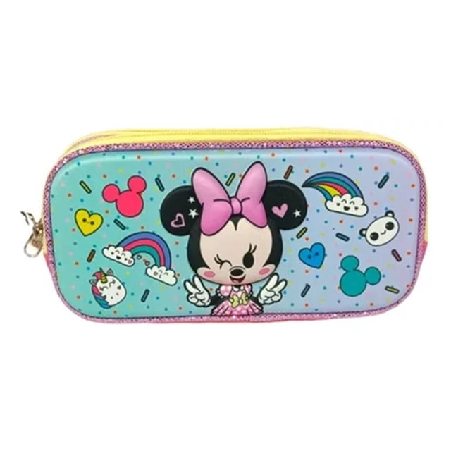 Lapicera Escolar Doble Ruz Minnie Mini Mimi Disney Chisp 179407