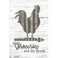 thumbnail image 2 of Deiter, Lori 13x18 Gold Ornate Wood Framed with Double Matting Museum Art Print Titled - Groceries, 2 of 4