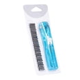 thumbnail image 2 of Haidf Portable Binder Clip Stapler, Reusable Paper Clam Clip Dispenser with 10 Metal Clam Clips, Handheld Push Clip Paper Clam Dispenser for Home, Office and Classroom, 40 Sheets Capacity, Blue, 2 of 8