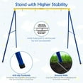 thumbnail image 5 of Gymax 660 LBS Heavy-Duty Metal Swing Frame Extra Large Swing Stand for Kids and Adults, 5 of 9