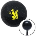 thumbnail image 1 of American Shifter  Golden Squirrel Black Metal Flake Shift Knob with M16 x 1.5 Insert Shifter Auto, 1 of 1