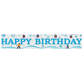 thumbnail image 2 of Snowy Theme Happy Birthday Banner with Skiers and Gondolas Backdrop Background Party Decorations for Birthday Party Photography Props Indoor Outdoor Celebrations, 2 of 8