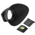thumbnail image 1 of Viewfinder Protector, Replacement Viewfinder Eyepiece Durable Cat Ear Shape  For D800 Camera, 1 of 8