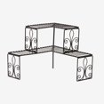 thumbnail image 2 of BrylaneHome Kitchen Scroll 2-Tier Corner Shelf Organizer, 2 of 2