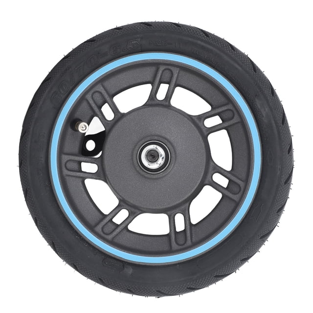 Ruedas de vacío delanteras de repuesto, conjunto de rueda delantera para scooter eléctrico Rueda delantera Conjunto de rueda delantera de scooter eléctrico Rendimiento de primer nivel