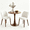 2-pack Linen | Off-white, variant on Modern Dining Chairs Set of 2, Comfortable Linen Upholstered Accent Chair with Ergonomic Backrest & Rubberwood Legs, Comfy Kitchen Furniture for Living Room Apartments, Lvory