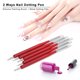 thumbnail image 3 of 5 Unids 2 Ways Nail Punteado Pluma de Uñas de Silicona Pluma Nail Art Brush Gel UV Pintura MABOTO  Pluma de puntos de uñas, 3 of 6