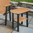 thumbnail image 2 of OS Home and Office Model Oval End Table in Cedar with a Black Base, 2 of 4