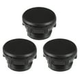 thumbnail image 1 of Unique Bargains 3 Pcs 22mm Black Plastic Push Button Switch Hole Panel Plug, 1 of 1