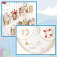 thumbnail image 5 of Th Fishnet Wall Decor White Decorative Fishnet Belt Seashells, Nautical Fishnet Decoration, Mediterranean Style Fishnet Decoration For Beach Pirate T, 5 of 5
