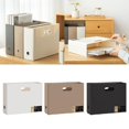 thumbnail image 2 of JZROCKER File Box Document Organizer Box File Storage Box Desktop Organizer for Office, 2 of 13
