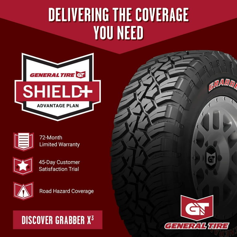 General Grabber X3 Mud Terrain LT265/70R17 121/118Q E Light Truck