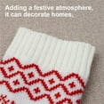 thumbnail image 6 of Yokua Reindeer Christmas Stockings Knitted Over Knee Boot Socks Sweater Leg Warmers, 6 of 15