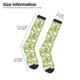 thumbnail image 2 of Fotbe Gnome and Pineapple Calcetas Divertidas Estampadas para Hombre y Mujer, Calcetas de Algodón hasta la Rodilla para Caminar, Correr, Enfermería y Embarazo, 2 of 6