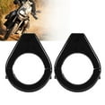 thumbnail image 1 of Qiilu Motorcycle Modified Turn Signal Light Mount Bracket,Turn Signal Indicator Relocation 41mm Fork Clamps, 1 of 8