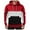 Red%GC%, variant on CONZONE Men's Hoodies Patchwork Color Hoodie for Men Long Sleeve Pullover Hooded Sweatshirt Soft Fall Winter Sweatshirts With Pocket