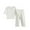 White, variant on Girls Pajamas Set Soft Breathable Comfortable Nightwear Outfit Toddler To Teen Girl Pjs 8-9 Years Pink