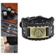 thumbnail image 5 of Pulsera de tótem vikingo Zulema de PU bronce, 5 of 8
