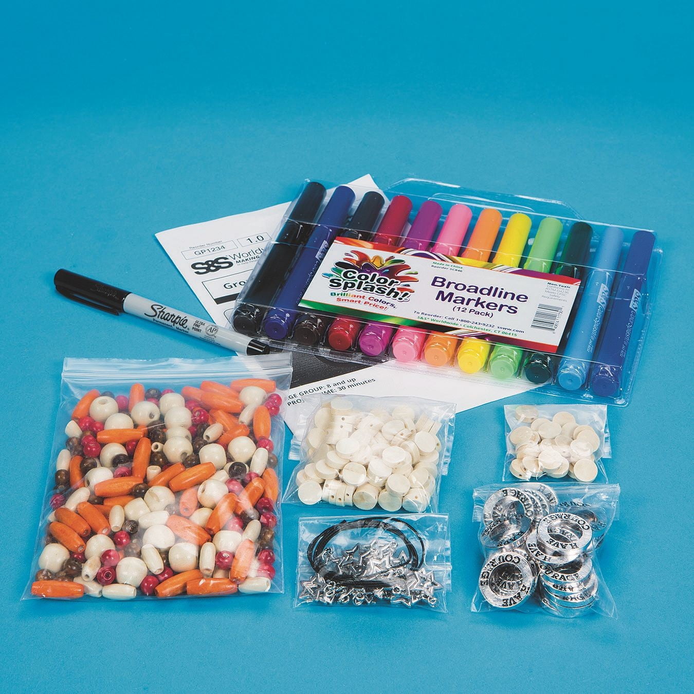 Have Courage Bracelets Craft Kit (Pack of 24)