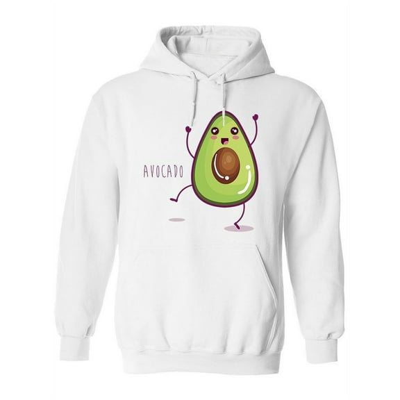 Shiny Avocado Hoodie Women -Image by Shutterstock, Female Medium