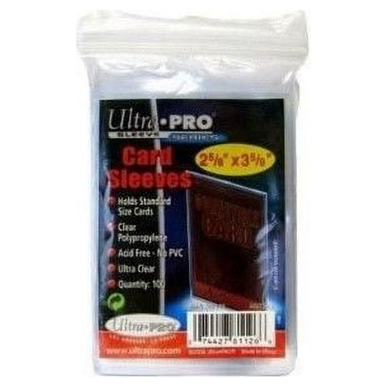 playing card sleeves walmart Ultra Pro's 2.5