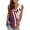 A01_Multicolor, variant on Yghzkop Womens Independence Day Tank Tops Printed Sleeveless V-Neck T-Shirt Top American Flag Patriotic Women's Casual Summer Wear Breathable Quick-Dry Shirt