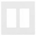 thumbnail image 5 of EcoNesxp 2-piece set screw-free double wall plate plastic light switch cover white decorative socket panel set screw-free double wall plate plastic light switch cover white decorative socket panel 2-, 5 of 5