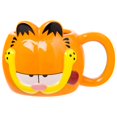 thumbnail image 1 of Silver Buffalo Garfield - Taza esculpida 3D de cerámica, 20 onzas, 1 of 6