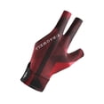 thumbnail image 4 of Guante de billar Strade Fareast Limited para mano izquierda elástico antideslizante Negro y rojo, 4 of 8