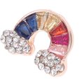 thumbnail image 4 of Watchband Decorative Nail Silicone Watchstrap Stud Watch Band Mini Charm, 4 of 9
