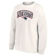 thumbnail image 2 of Women's Fanatics Cream New England Patriots Leopard Team Pullover Sweatshirt, 2 of 3