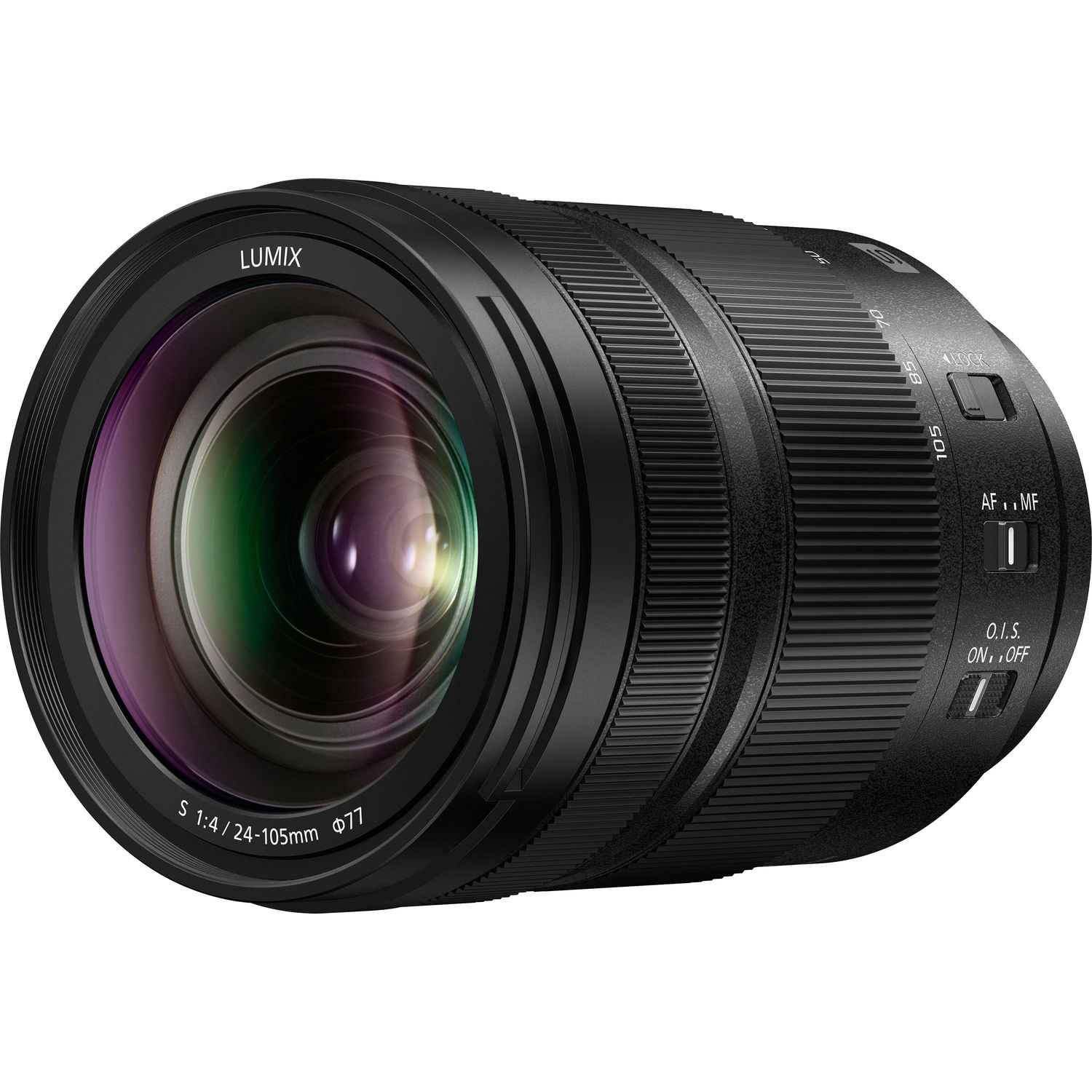Panasonic Lumix S 24-105mm f/4 Macro O.I.S. Camera Lens - Walmart.com