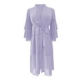 thumbnail image 4 of XXWXYD Girls Musli𝗆 𝖨slamic Dress for Children Chiffon Abaya 𝖣ubai Kaftan Prayer Dress Full Length Robe, Modest Traditional Casual Daily Wear for Kids 𝖨slamic Dress, 4 of 8