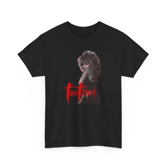 VINTAGE Tina Turner Heavy Cotton Tee, 80s Music, Music Fans Gift, Classic 80s Fan Tee