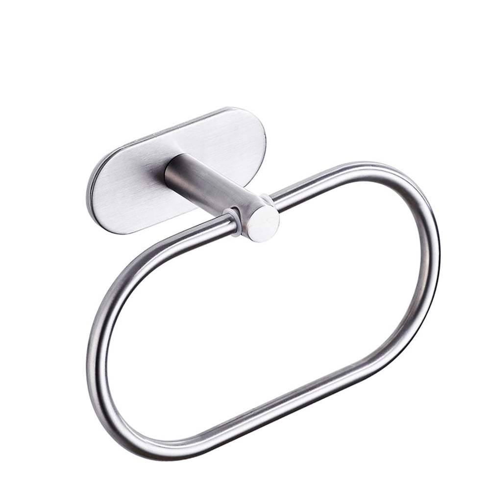 Towel Ring Stainless Steel Heavy Duty Hand Towel Holder Self Adhesive No  Drilling Towel Rack Modern Towel Hanger for Home Hotel Bathroom Kitchen |  Walmart Canada