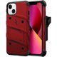 thumbnail image 1 of Funda Zizo para iPhone 13 Bolt + Mica Grado Militar Rojo Original, 1 of 4