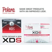 Polara Golf XDS Extra Distance & Spin 3-Piece Golf Balls, Designed to Correct Hooks and Slices, (12 Balls)