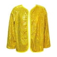 thumbnail image 5 of XDZJLR Boys Tee Girls Shiny Sequin Jacket Long Sleeve Lightweight Jackets Coat Club Party Tees 12-24 Months, 5 of 5