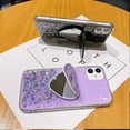 thumbnail image 5 of Compatible with iPhone 14 Pro Max Bling Heart-Shaped Mirror Case Sparkle Makeup Glitter Luxury Protection Shockproof Cover for Women Girls Who Love Beauty, 5 of 5