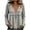 A02_Gray, variant on Women's V Neck Fringe Tops Lightweight Loose Long Sleeve Tunic Blouse Boho Travel Layering Shirts