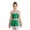 Green, variant on iEFiEL Kids Girls Christmas Sequins Cami Tutu Dress Candy Cane Costume Stripes Tutu Skirted Leotard Ballet Dance Dress Red 6
