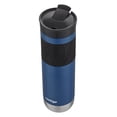 thumbnail image 4 of Contigo Byron 2.0 Stainless Steel Travel Mug with SNAPSEAL Lid and Grip, 24 oz (709 ml), Blue Corn, 4 of 4