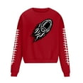 thumbnail image 3 of Sudadera sin capucha para hombre, cuello redondo, sudadera deportiva con estampado de fútbol, jersey de manga larga, blusa de poliéster para hombre, 3 of 4
